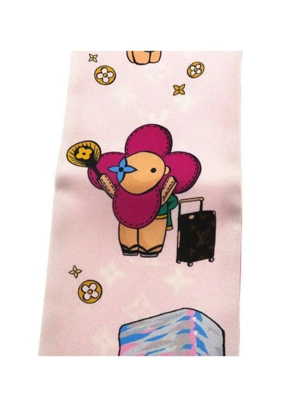 Louis Vuitton Bandeau Vivienne Tokyo Scarf